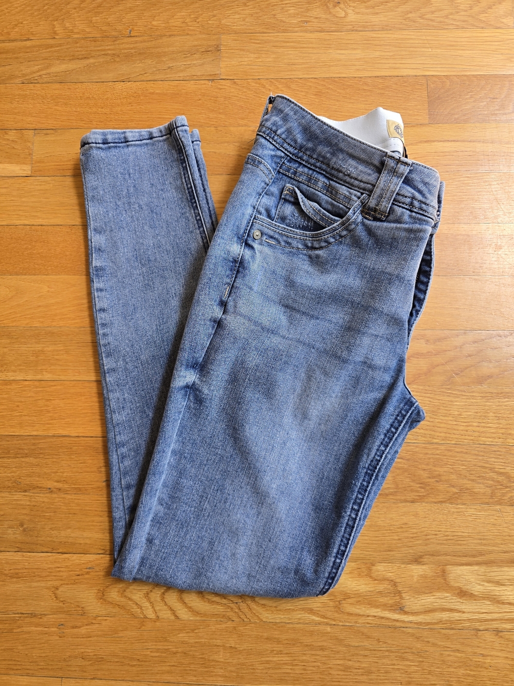 Democracy Absolution Light Wash Skinny Jeans | Size 4